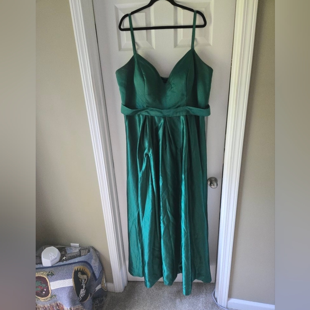 Green Full Ball Gown